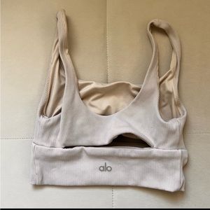 ALO Yoga slit bra size small